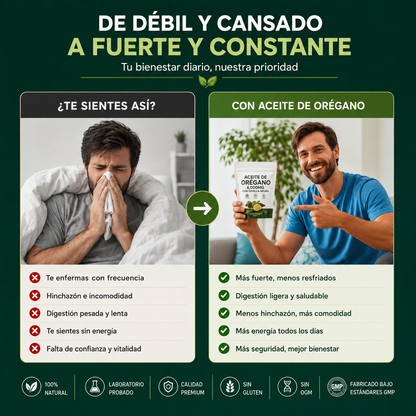 Aceite de orégano| bienestar natural